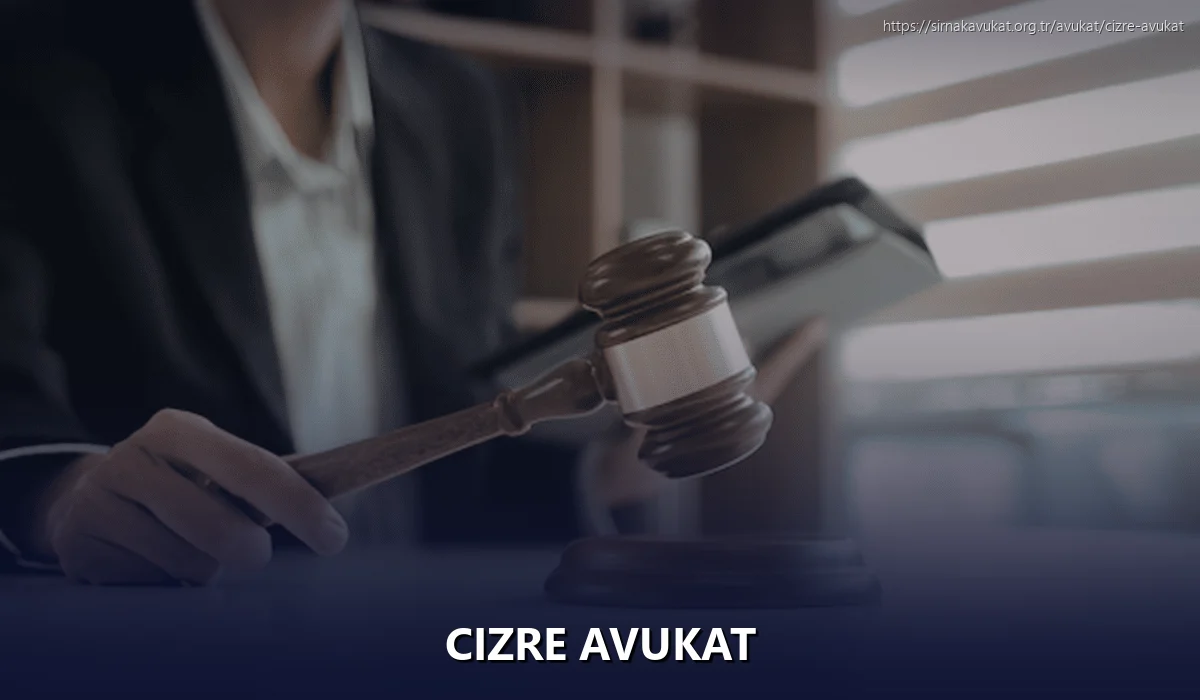 Cizre Avukat