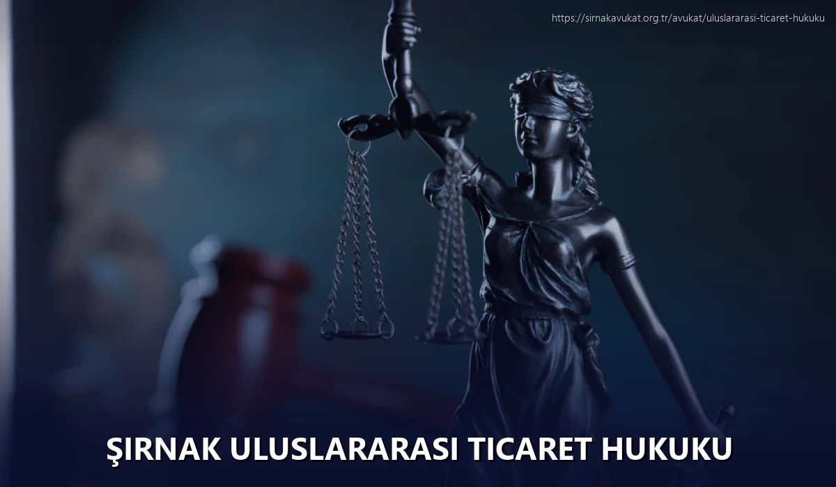 Şırnak Uluslararası Ticaret Hukuku
